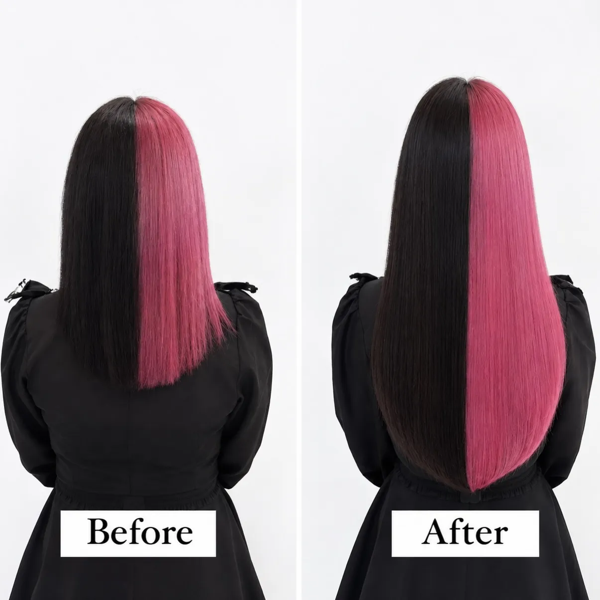 🧡シールエクステ劇的before→after🧡